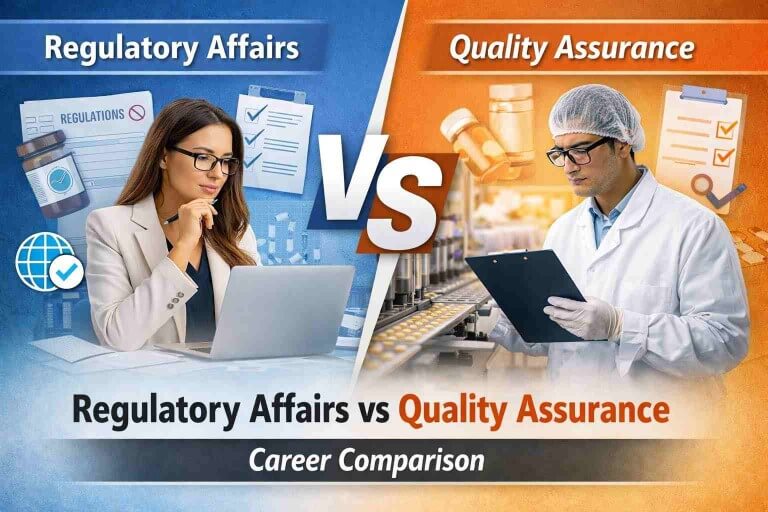 Regulatory affairs vs Quality Assurance what to choose